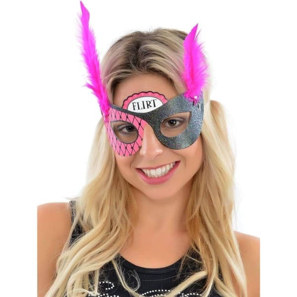 Text Hen Night Eye Mask (Pack of 6)