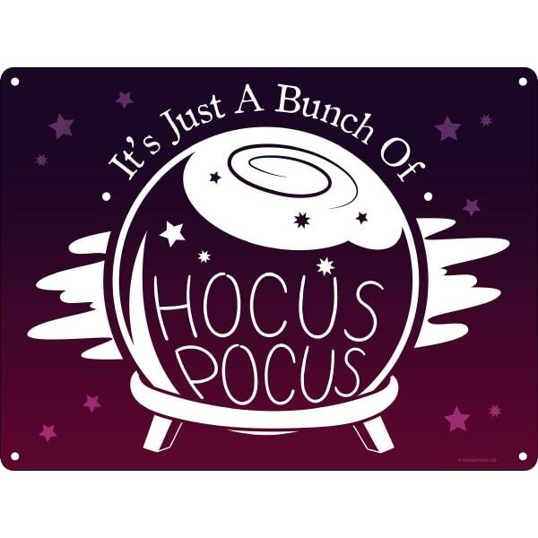 Grindstore Its Just A Bunch Of Hocus Pocus Mini Plaque