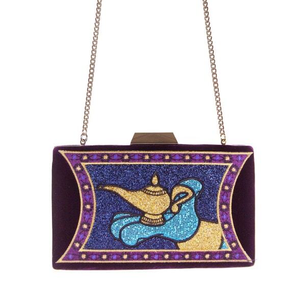 Danielle Nicole Disney Aladdin Magic Lamp Clutch Bag