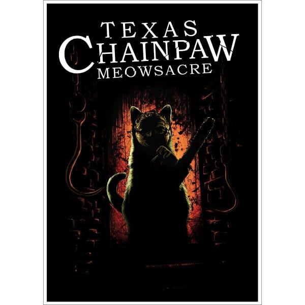 Grindstore Texas Chainpaw Meowsacre Mini Poster