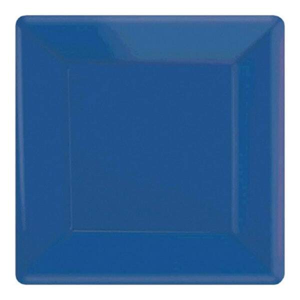 Amscan Paper Square Party Plates (Pack of 20)