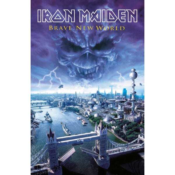 Iron Maiden Brave New World Polyester Poster (106cm x 70cm)