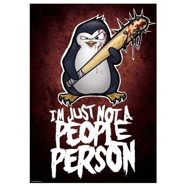 Psycho Penguin People Person Mini Poster