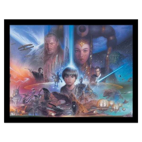 Star Wars Episode I Art Print (30cm x 40cm)