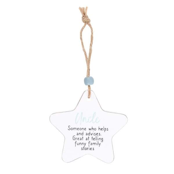 Something Different Uncle Star Hanging Sentiment Sign