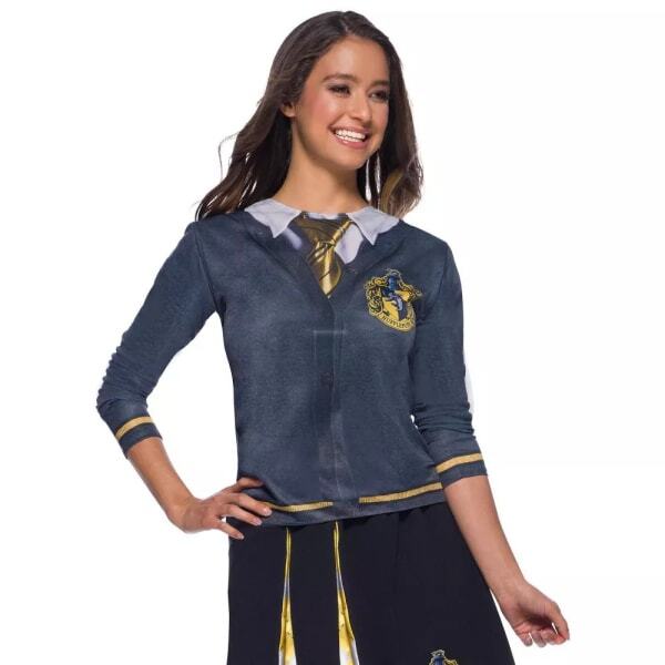 Harry Potter Womens Hufflepuff Costume Top (M)