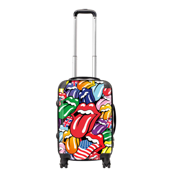 RockSax Tongues The Rolling Stones Hardshell 4 Wheeled Bag