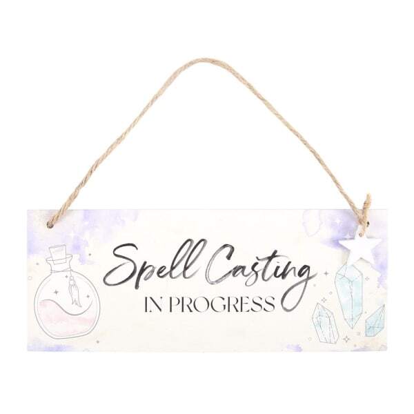 Something Different Spell Casting In Progress Hanging Sign