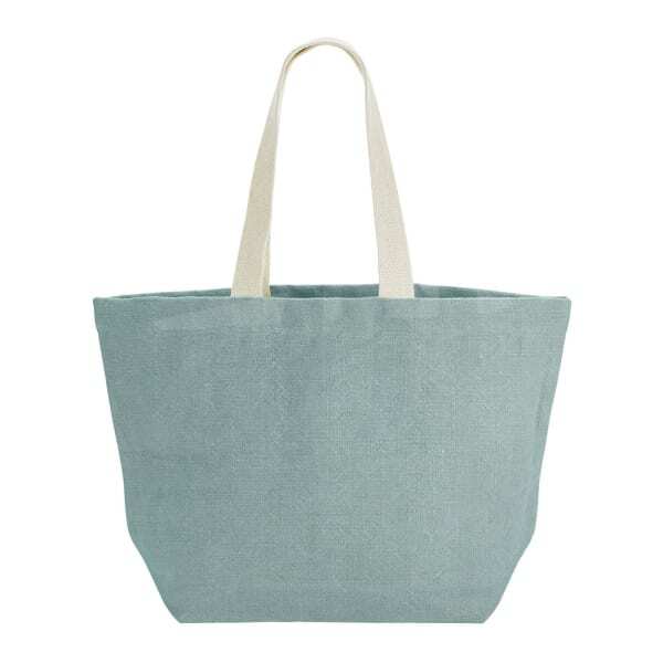 Westford Mill Washed Jute Beach Soft Touch Tote Bag