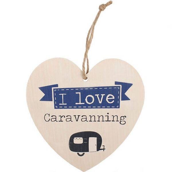 Something Different Love Caravanning Hanging Heat Sign