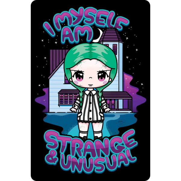 Grindstore I, Myself, Am Strange & Unusual Tin Plaque