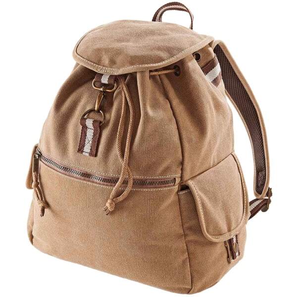 Quadra Vintage Canvas Backpack