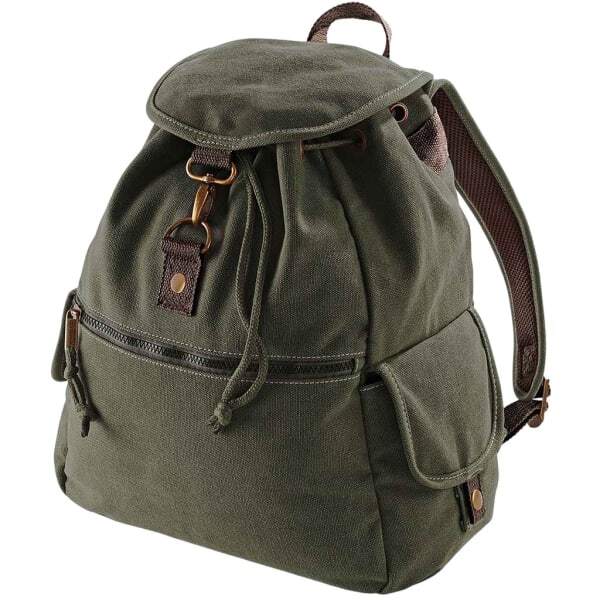 Quadra Vintage Canvas Backpack