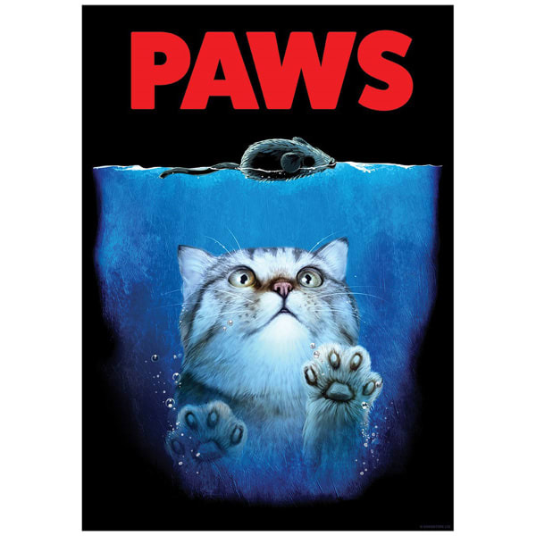 Grindstore Paws Mini Poster (44cm x 32cm)