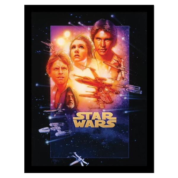 Star Wars Episode IV Framed Poster (40cm x 30cm)