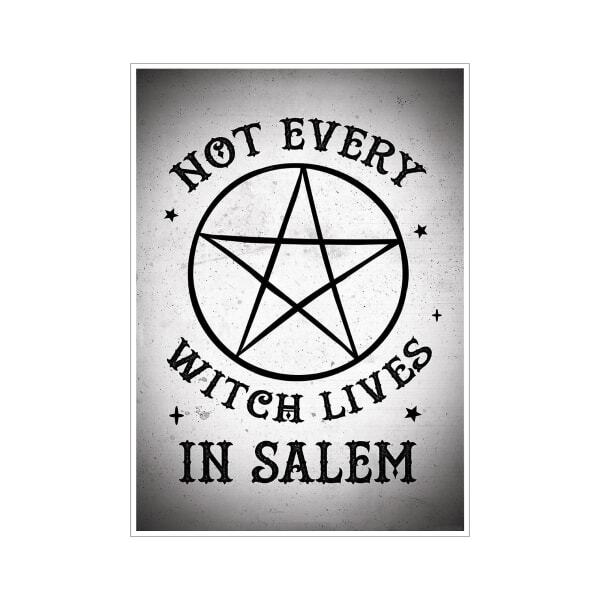 Grindstore Not Every Witch Lives In Salem Mini Poster