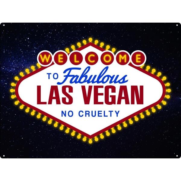 Grindstore Welcome To Fabulous Las Vegan Plaque