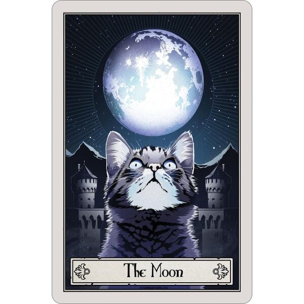 Deadly Tarot The Moon Felis Plaque