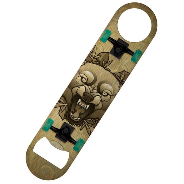 Grindstore Wolf Tattoo Skateboard Bar Blade Bottle Opener