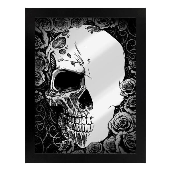 Grindstore Half Dead Mirrored Plaque