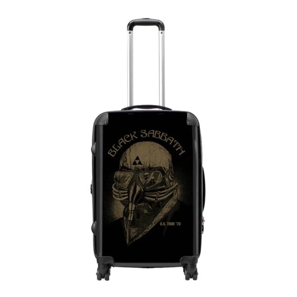 RockSax Never Say Die Black Sabbath Hardshell 4 Wheeled Bag