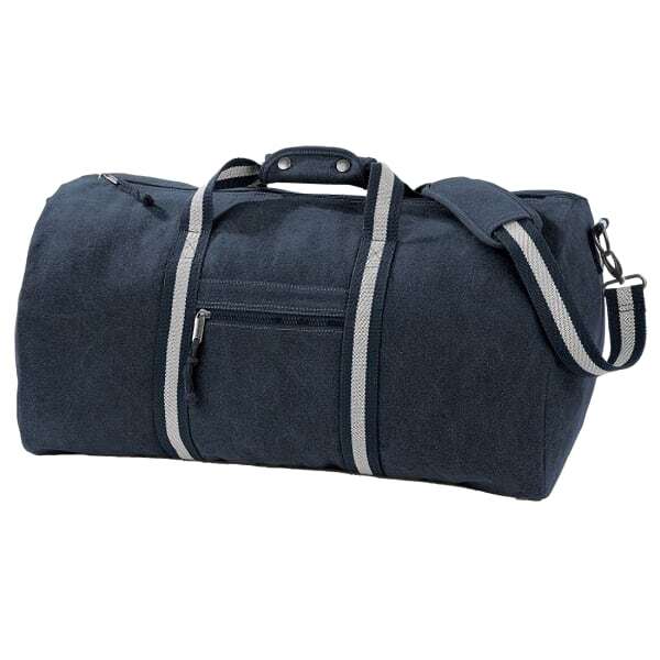 Quadra Vintage Canvas Holdall Duffle Bag - 45 Litres