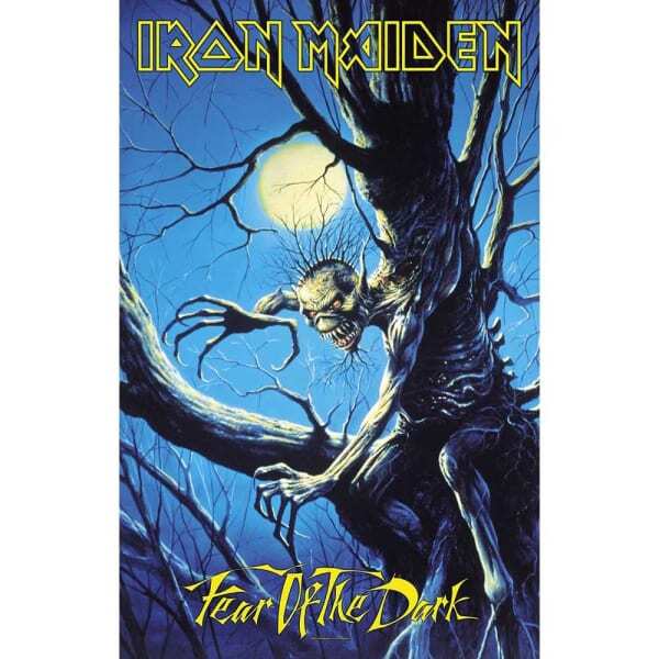 Iron Maiden Fear Of The Dark Textile Poster (106cm x 70cm)