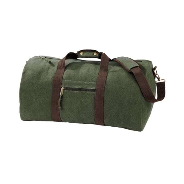 Quadra Vintage Canvas Duffle Bag