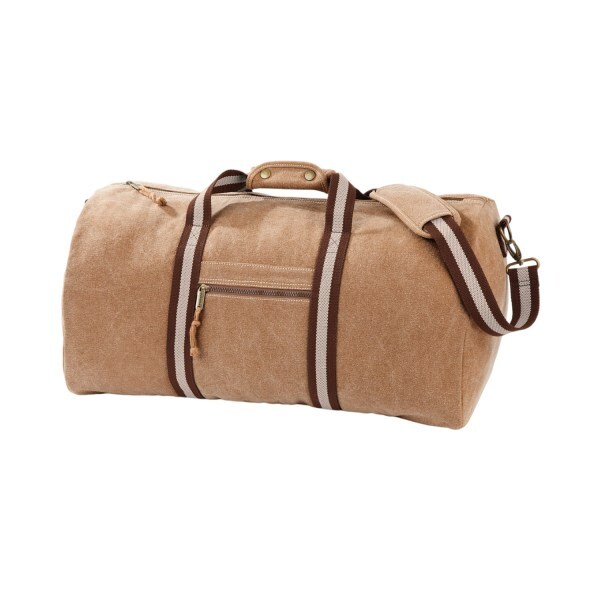 Quadra Vintage Canvas Duffle Bag