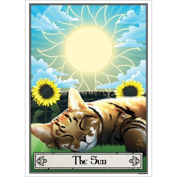 Deadly Tarot The Sun Felis Poster