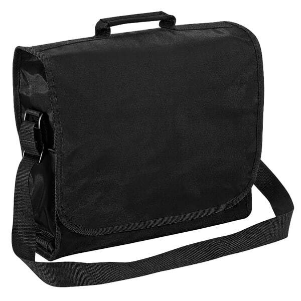 Quadra Plain Record / Messenger Bag (9 Litres) (Pack Of 2)