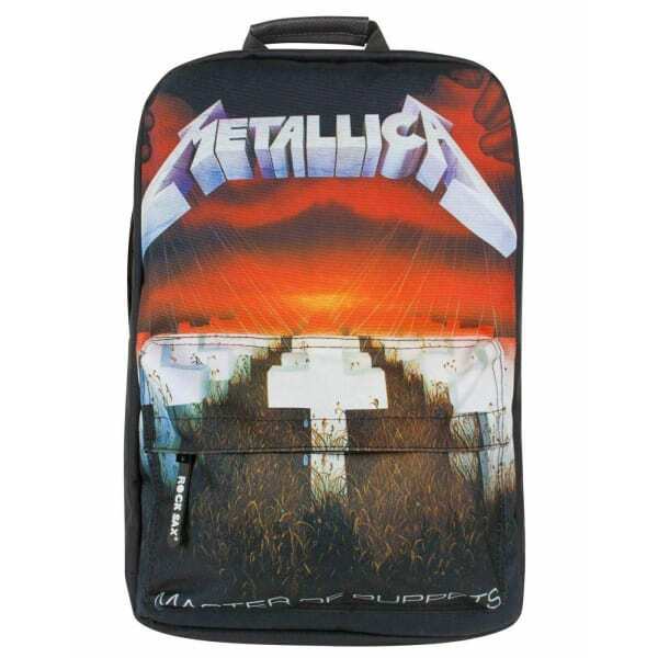 Rock Sax Master Of Puppets Metallica Backpack