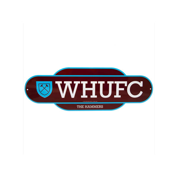 West Ham United FC Retro Years Plaque