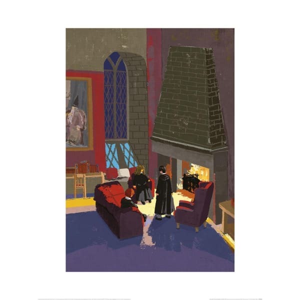 Harry Potter The Common Room Print (40cm x 30cm)