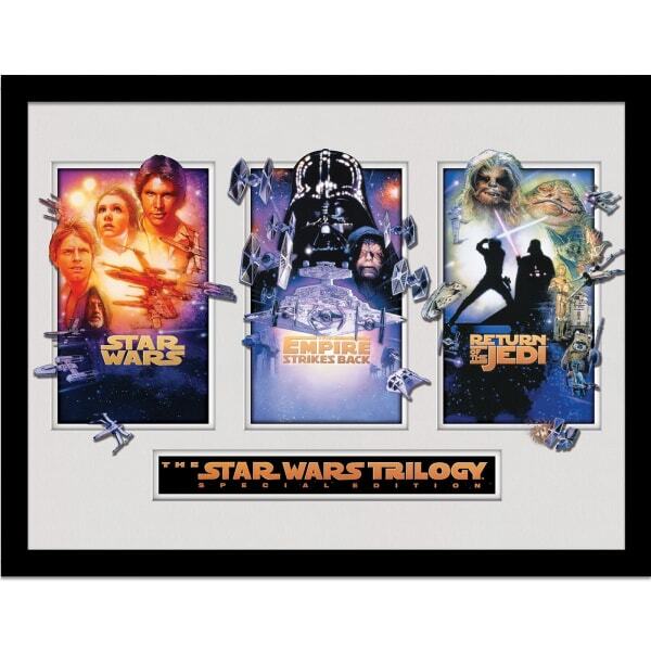 Star Wars Trilogy Breakout Framed Poster (30cm x 40cm)