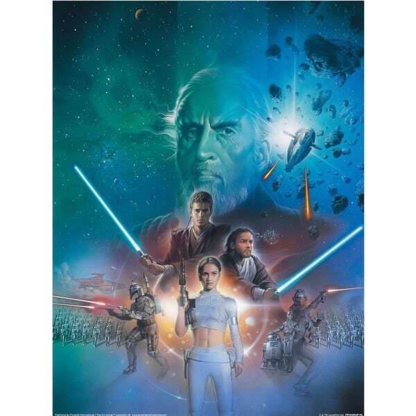 Star Wars Episode II Art Print (40cm x 30cm)