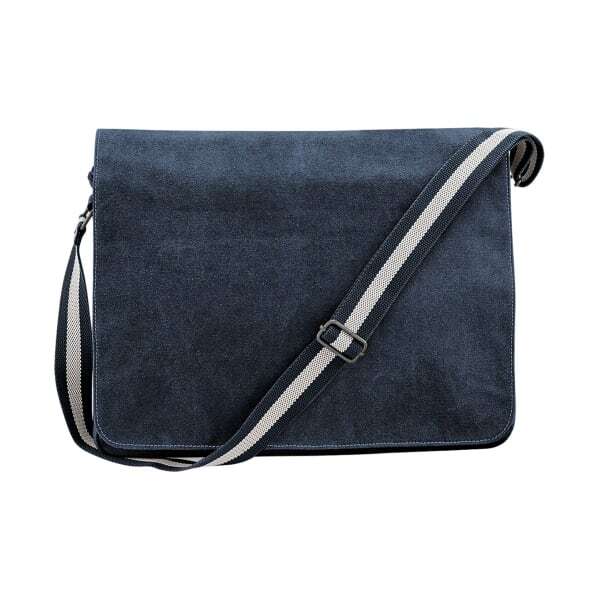 Quadra Vintage Canvas Messenger Bag