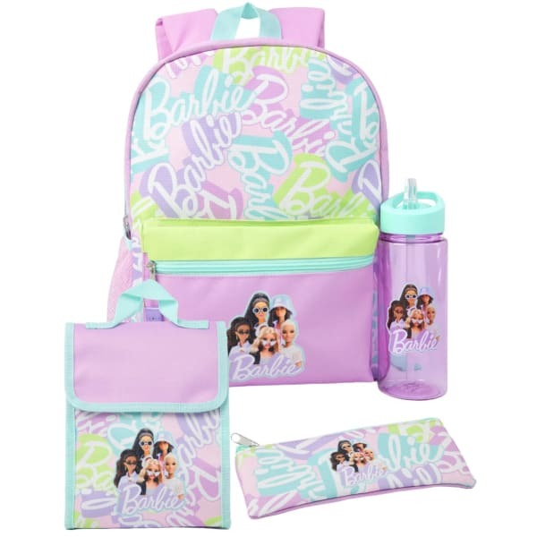 Barbie Backpack Set (Pack of 4)