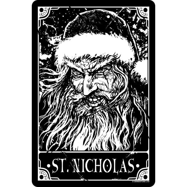 Deadly Tarot St. Nicholas Plaque