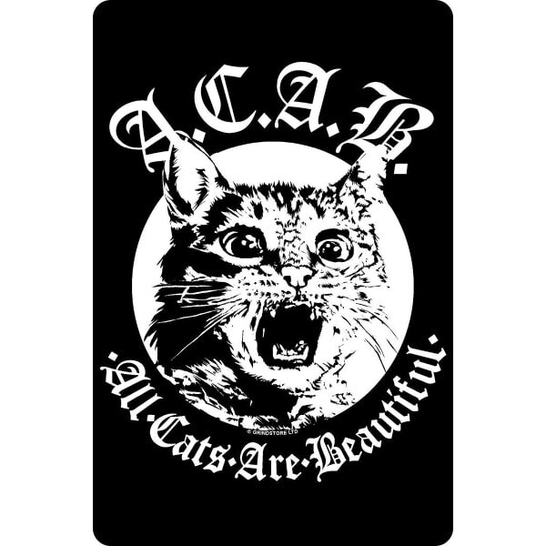 Grindstore All Cats Are Beautiful Plaque