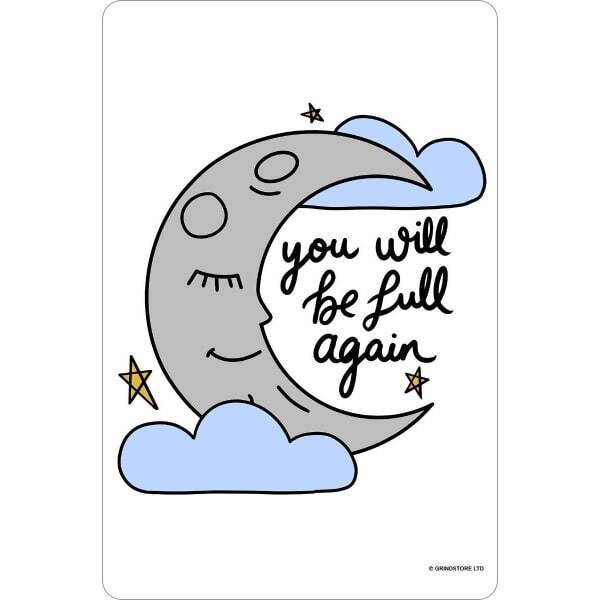 Grindstore You Will Be Full Again Tin Plaque