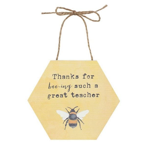 Something Different Thank You Teacher Hanging Sign