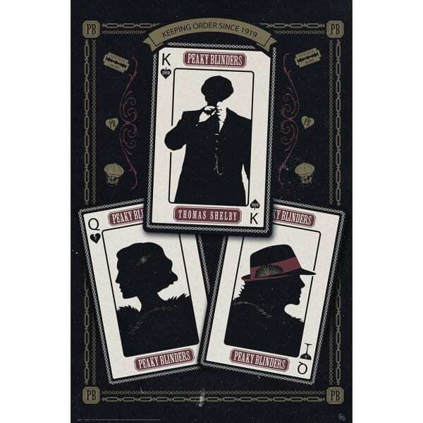 Peaky Blinders Playing Card Poster