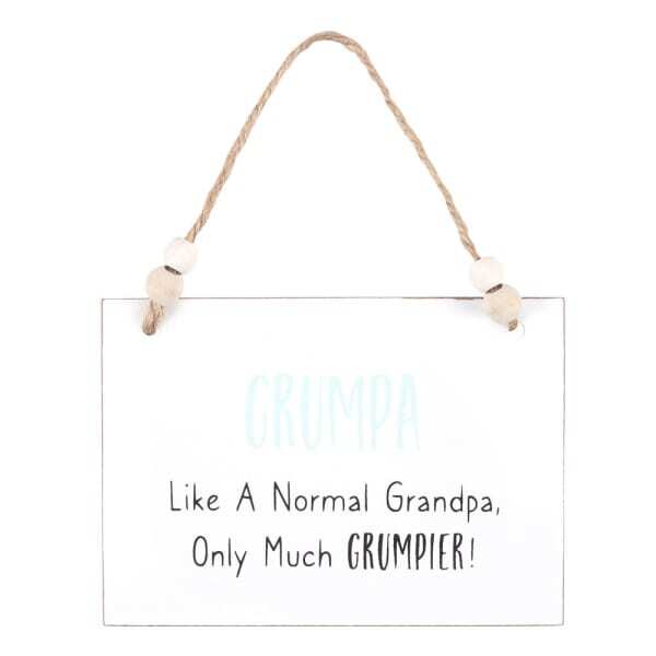 Something Different Grumpa Hanging Sign