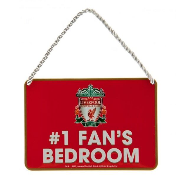 Liverpool FC #1 Fans Bedroom Door Sign