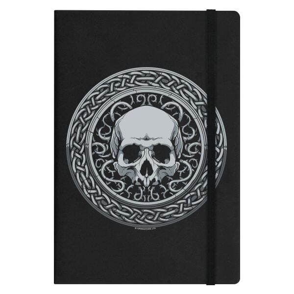 Grindstore Roman Skull A5 Hard Cover Notebook