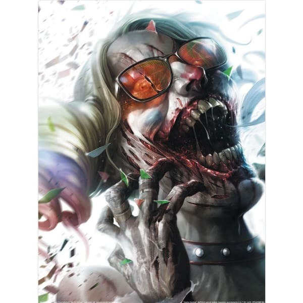 DC Comics Zombie Harley Quinn Print (40cm x 30cm)