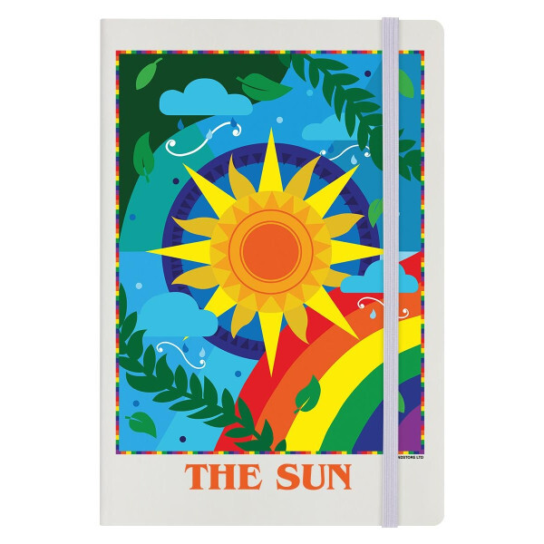 Deadly Tarot The Sun A5 Notebook