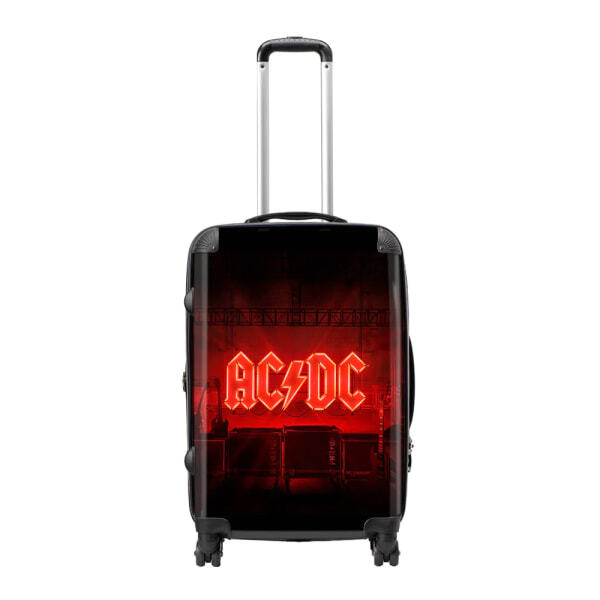 RockSax Power Up AC/DC Logo Hardshell 4 Wheeled Suitcase