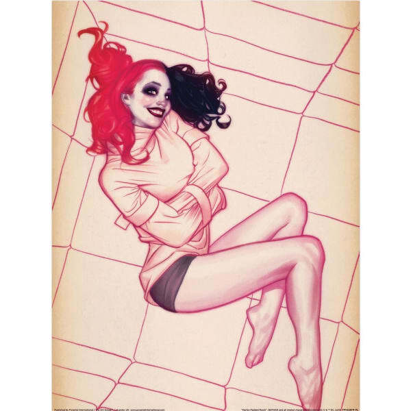 DC Comics Padded Room Harley Quinn Print (40cm x 30cm)